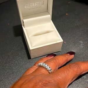 Sterling Silver Aquamarine Birthstone Ring